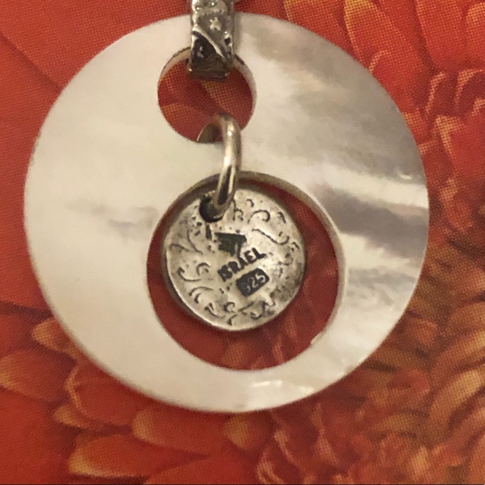 Silpada Sterling Silver and Pearl Earrings - Picture 3 of 5
